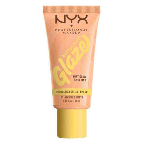 Nyx Professional Makeup Fondotinta Illuminante, Per Tutti I Tipi Di Pelle, Incarnato Uniforme E Luminoso, Effetto Naturale E Tenuta Fino A 12H, Con Sp