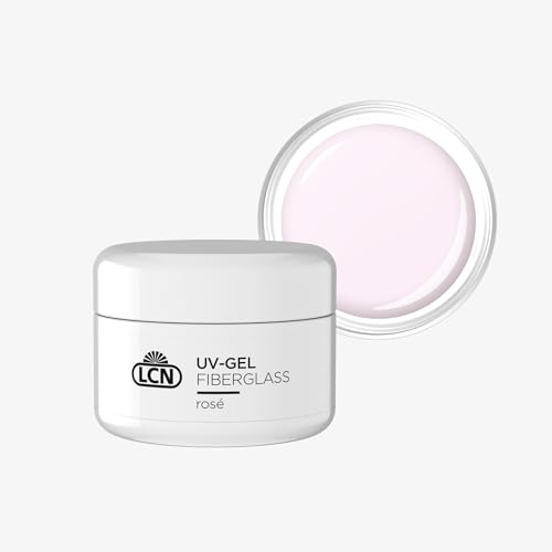 Lcn Gel Uv In Fibra Di Vetro Milky White – Gel Uv 2 In 1 – Per Una Presa Ancora Migliore – Adesione E Costruzione – Vegano, Senza Sperimentazione Anim