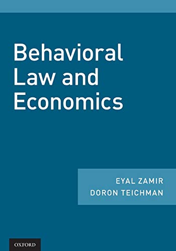 Behavioral Law And Economics