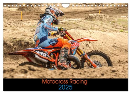 Motocross Racing 2025 (Wandkalender 2025 Din A4 Quer), Calvendo Monatskalender [Calendar] Arne Fitkau Fotografie & Design