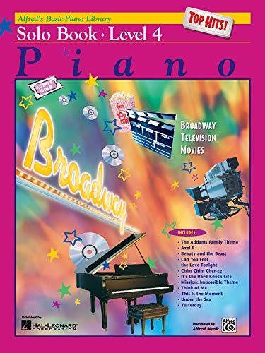 Alfred'S Basic Piano Library: Top Hits Solo Level 4