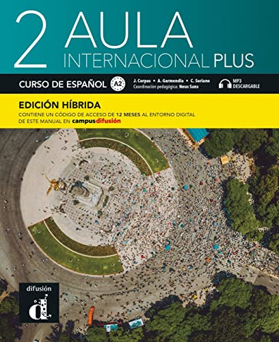 Aula Internacional Plus 2 A2 - Edición Híbrida: Edición Internacional. Libro Del Alumno Y Cuaderno De Ejercicios Con Audios Y Vídeos + Código Directo