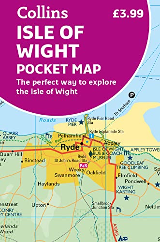 Isle Of Wight Pocket Map The Perfect Way To Explore The Isle Of Wight
