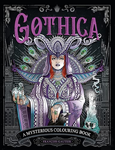 Dark Art Gothica: A Horror Colouring Book: A Mysterious Colouring Book