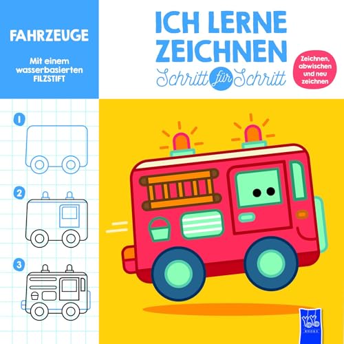 Ich Lerne Zeichnen - Schritt Für Schritt: Fahrzeuge