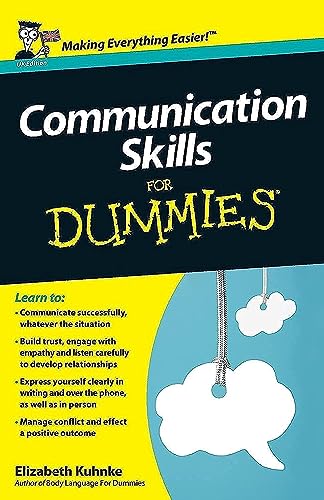 Communication Skills For Dummies, Uk Edition