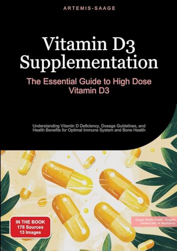 Vitamin D3 Supplementation: The Essential Guide To High Dose Vitamin D3: Understanding Vitamin D Deficiency, Dosage Guidelines, And Health Benefits Fo