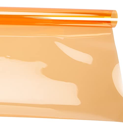 Filtri Colorati Trasparenti Gelatine Fotografiche Filtri Colorati Per Faretti Led Filtri Per Correzione Colore Gelatine 1/2 Arancione Cto 50X40 Cm