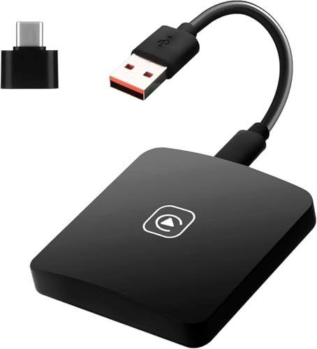 Adattatore Carplay Wireless, Converte Il Adattatore Carplay Cablato In Wireless Per Il Controllo Wireless Plug & Play Carplay, Adatto Per Auto Dal 201