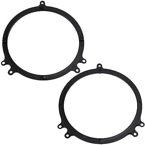 Aerzetix - C40677 - Set Di 2 Adattatori/Supporti Per Altoparlanti Per Auto Ø165Mm - Lato Di Montaggio: Parte Anteriore/Posteriore - Compatibile Con Au