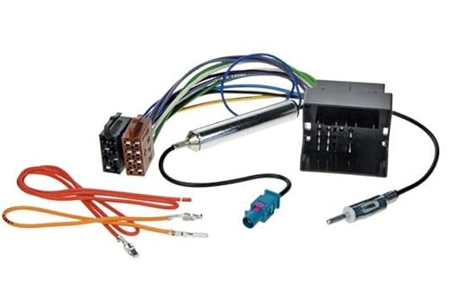 Audioproject A413 - Set Di Adattatori Per Autoradio Da Quadlock A Iso + Adattatore Antenna Da Fakra A Din Compatibile Con Opel Agila Corsa Astra Dal 2