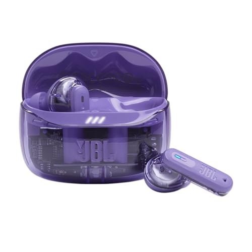 Jbl Tune Beam Ghost 2 Auricolari Bluetooth True Wireless Con Cancellazione Del Rumore, 48 Ore Di Autonomia, Resistenti Ad Acqua E Polvere Ip54, Design