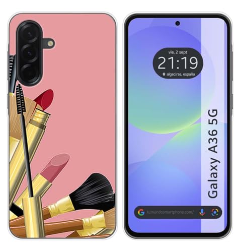 Tumundosmartphone Custodia In Silicone Per Samsung Galaxy A36 5G Design Pennelli Disegni