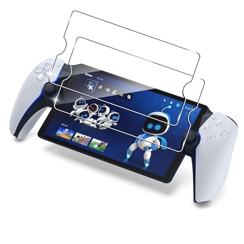 Fdhyfgdy Vetro Temperato Per Sony Ps5 Playstation Portal/Ps Portal【2 Pezzi】 Pellicola Protettiva, Pellicola Durezza 9H Senza Bolle Protezione Schermo