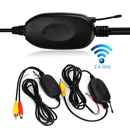 Berlingan 2.4 Ghz Wireless Video Car Rear View Camera Rca Video Trasmettitore Ricevitore Kit Per Auto Telecamera Retrovisore Monitor Ricevitore Cam Dv