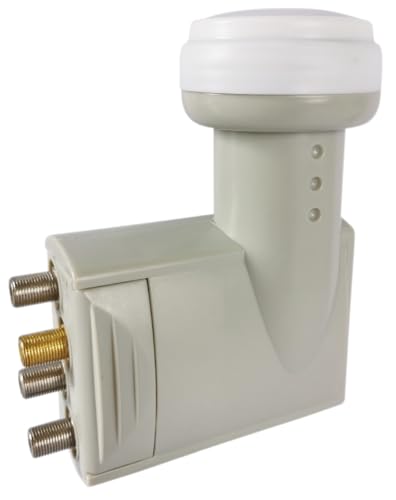 Digiquest Lnb Dcss+3 Legacy (Unicable16+3Legacy) | Collega Fino A 16 Decoder Satellitari Con Un Solo Cavo | 3 Uscite Standard | Per Segnale Sd, Hd, 3D
