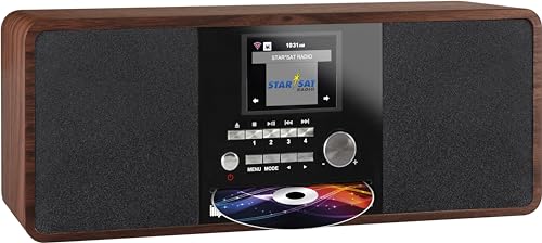 Radio Imperial Dabman I200 Cd/Internet/Dab/Dab + / Fm Ã“Ptica De Madera