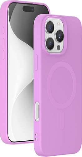Cover Magsafe Iphone 16 Pro Max Silicone Rosa Bigben