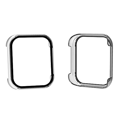 Micnos Custodia Compatibile Con Oppo Watch 46Mm Pc Cover Con Protezione In Vetro Temperato, Protezione Totale Ultra Sottile Per Custodia Protettiva-Tr