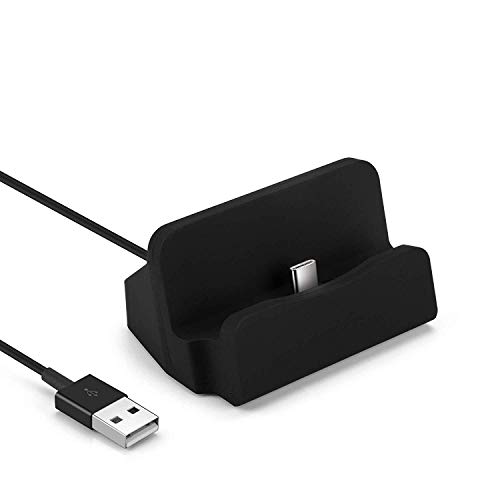 Docking Station Tipo C Stazione Di Ricarica Compatibile Con Samsung Galaxy S22 S20 S10 S9 S8, Note, Huawei P20 Pro, Google Pixelbook, Nexus 5X/6P E Al
