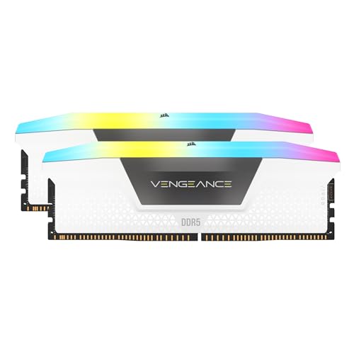 Corsair Vengeance Rgb Ddr5 Kit Di Potenziamento Della Luce (Nessuna Memoria Fisica) – Bianco