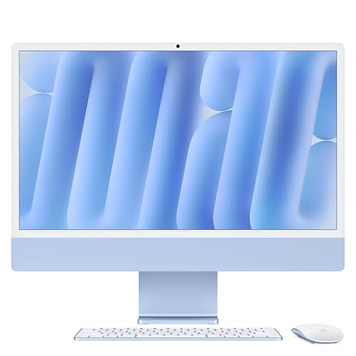 Apple Imac Computer Desktop All-In-One: Chip M4, Cpu 10-Core E Gpu 10-Core: Display Retina 24'', 16Gb Di Memoria Unificata, 512Gb Di Archiviazione Ssd