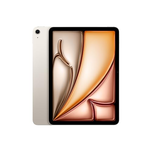 Apple Ipad Air 11'' Con Chip M3: Apple Intelligence, 128 Gb, Fotocamera Frontale E Posteriore Da 12Mp, Wi-Fi 6E, Touch Id, Un Giorno Intero Di Batteri