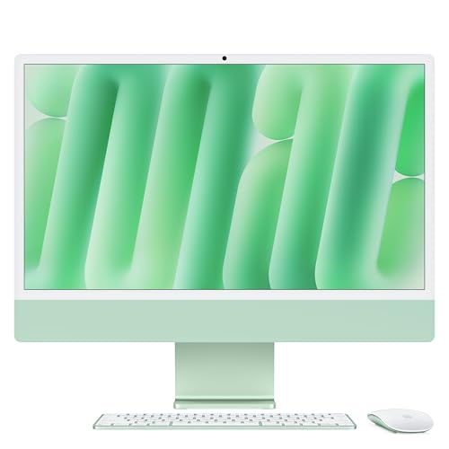 Apple Imac Computer Desktop All-In-One: Chip M4, Cpu 10-Core E Gpu 10-Core: Display Retina 24'', 16Gb Di Memoria Unificata, 256Gb Di Archiviazione Ssd