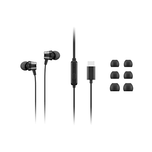 Lenovo Usb-C Wired In-Ear Headphones (With Inline Control)