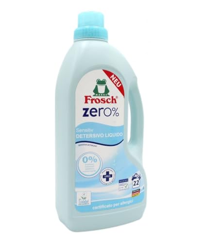 Frosch Zero% Detersivo Liquido Ipoallergenico Per Capi Bianchi E Colorati 1,5 Lt