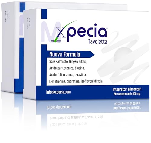 Xpecia, Contro La Caduta Dei Capelli Nell’Uomo, Formula Per La Ricrescita Dei Capelli