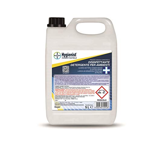 Bayer Hygienist Disinfettante Detergente Per Ambienti - 5 Litri