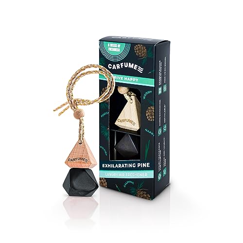 Carfume | Tradizionale | Profumo Di Pino Esaltante | Deodoranti Per Auto Per Migliorare La Tua Esperienza Di Guida E Guidare Felice