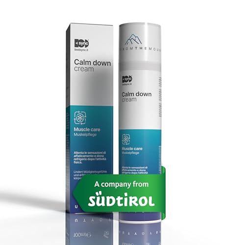 Crema Sportiva Rinfrescante | Defaticante Post-Gara | Effetto Ghiaccio | Lenitiva E Rinfrescante Testata Dermatologicamente | Per Tutti I Tipi Di Pell