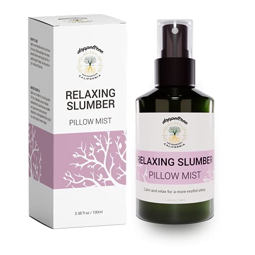 Doppeltree Spray Cuscino Per Dormire - Spray Rilassante Tutto Naturale Alla Lavanda Realizzato Con 8 Oli Essenziali - Formulato A San Francisco