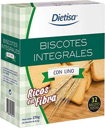Nutricosmetics - Dietisa Biscotes De Lino 32 Uds 270 Gramos