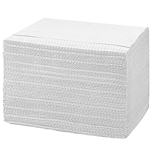 125 Bavaglini Dentali Usa E Getta Per Pazienti, 33 X 45,7 Cm, A 3 Strati, Impermeabili, Per Tatuaggi, Per Cliniche Dentali, Stazione Di Tatuaggi E Sal