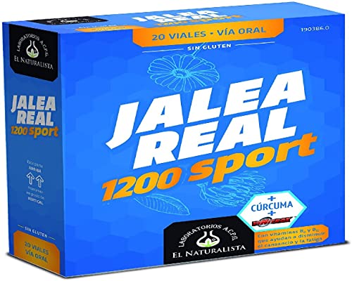 Jalea Real 1200+Curcuma 20Vial Naturalis