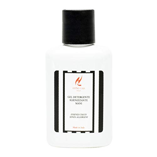 Gel Detergente Igienizzante Mani Essenza Talco Ml. 100 Made In Italy Hypno Casa