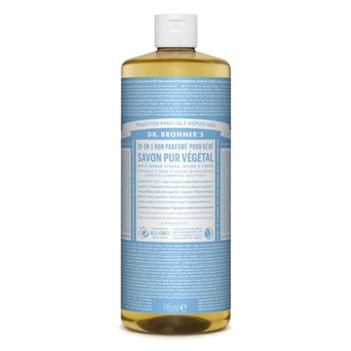 Sapone Liquido Non Profumato Dr Bronner'S - 945 Ml