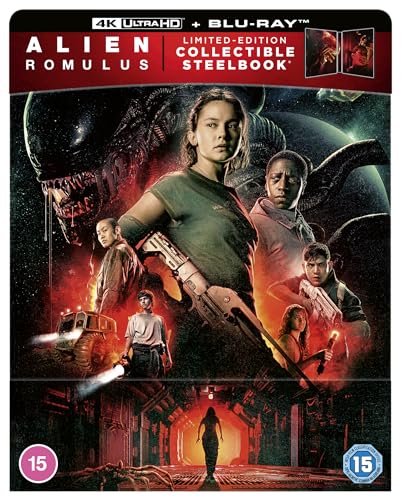 Alien Romulus 4K Uhd + Blu Ray Steelbook [Blu-Ray] [Region Free]