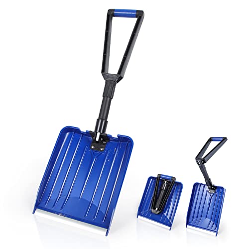 Orientools Pala Da Valanga Pala Da Neve Pala Di Emergenza Pieghevole Con Impugnatura A D E Portatile In Alluminio Resistente Per Giardinaggio Inverno