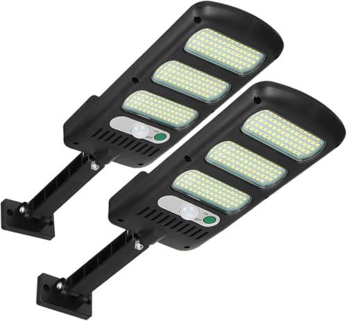 Nnovat Luci Solari Per Esterni, 213 Led Lampioni Stradali Ad Energia Solare Lampada Da Parete Con Sensore Di Movimento Luce Di Impermeabile