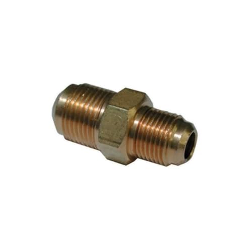 Wigam Dianflex_8033408050966 Giunto Diritto Ridotto A Doppia Cartella 3/8 X 1/2 Per Condizionatori, Ottone, Multicolore