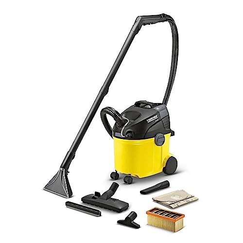 Kärcher Se 5100 - Lavatappeti, Tessuti E Moquette, Aspiratore Per La Pulizia Di Tessuti E Divani, Tappezzeria E Imbottiti, Completo Di Bocchetta Tessu
