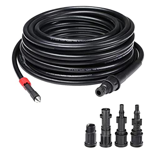 Aim Tools Sonda Sturatubi Per Idropulitrice 20M 160Bar Con Ugello A Getto E 4 Adattatori Compatibile Con Idropulitrici Kärcher, Lavor, Ar, Tubi Per Id