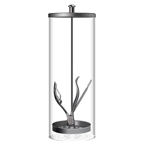 Vaso Per Disinfezione, Vaso Per Disinfezione Portatile Sterilizzazione Contenitore Per Manicure Disinfettante Vaso Di Vetro Strumenti Per Manicure Per