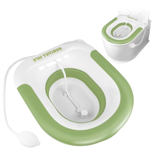 Tnomsno Bidet Portatile, Bidet Per Wc Con Sciacquone E Pieghevole, Bidet Portatile Per Wc, Bidet Portatile Post Parto Per Donne Incinte, Cura Postpart
