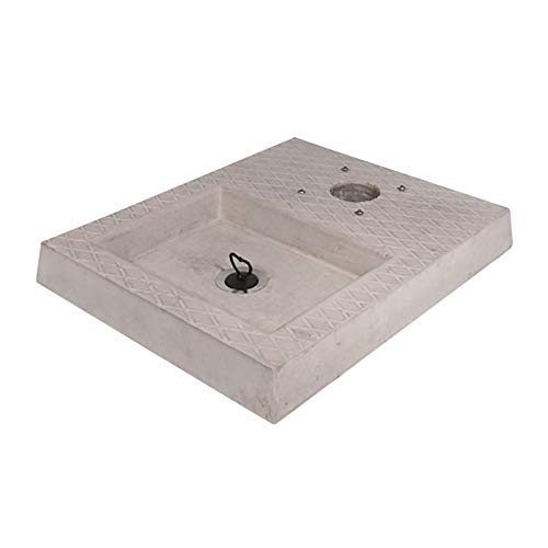 Base In Cemento Fontana 40X50 Con Vaschetta 42/Bsc/4