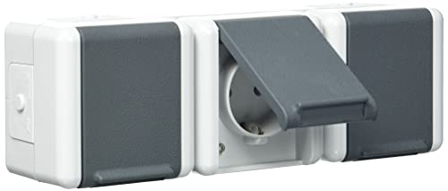 Jung 8230W - Presa Schuko X 3